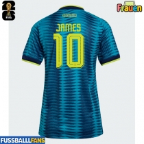 Kolumbien James Rodriguez #10 Auswärtstrikot Frauen WM 2026 Kurzarm